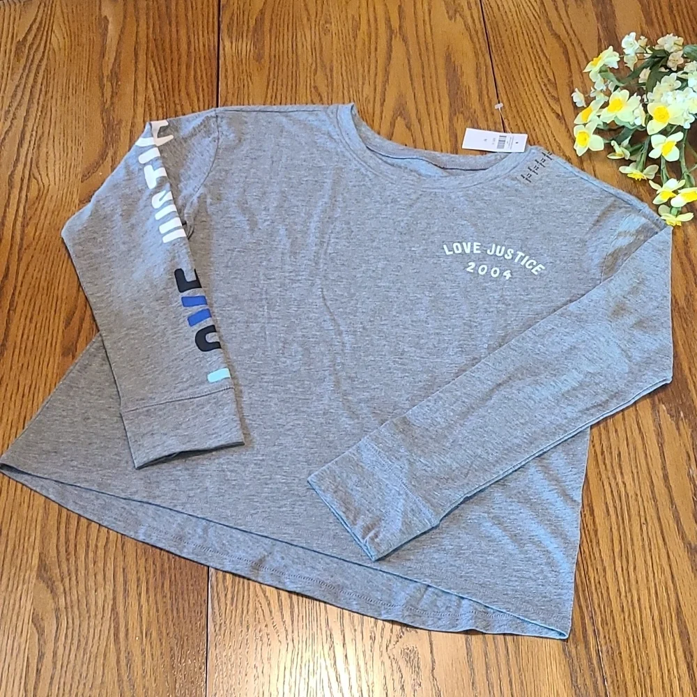 Justice NWT Long Sleeved Top - Girl's 12
